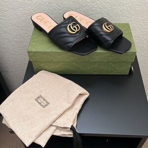 Gucci Jolie Slides 38.5